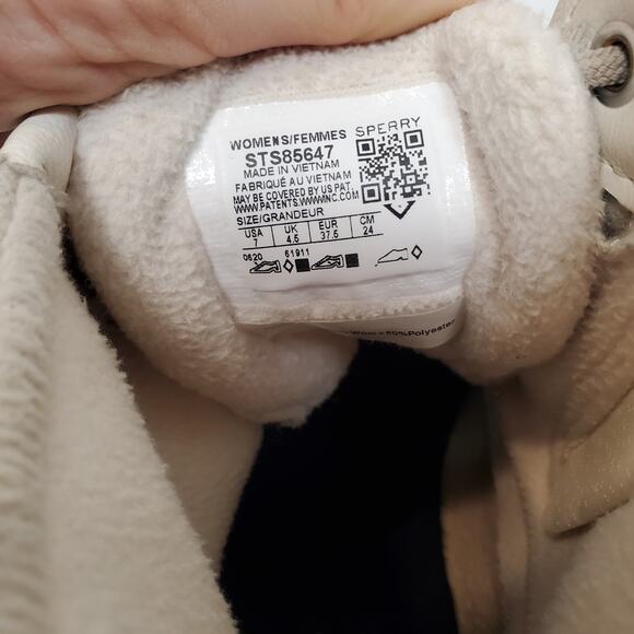 Sperry Syren Gulf Duck Rain Boot White 7 - Picture 10 of 14